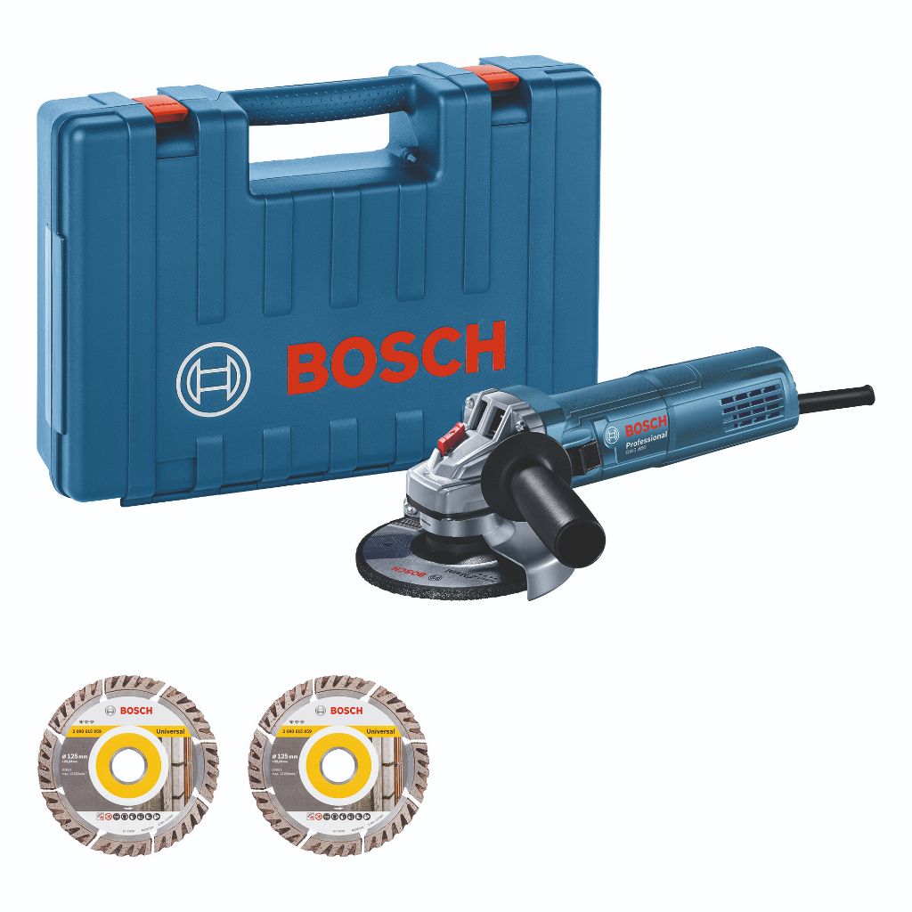 Bosch GWS 880 Haakse slijpmachine in Koffer - 060139600B
