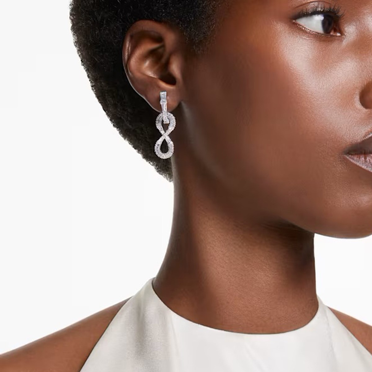 Boucles d'oreilles pendantes Swarovski Hyperbolainfini