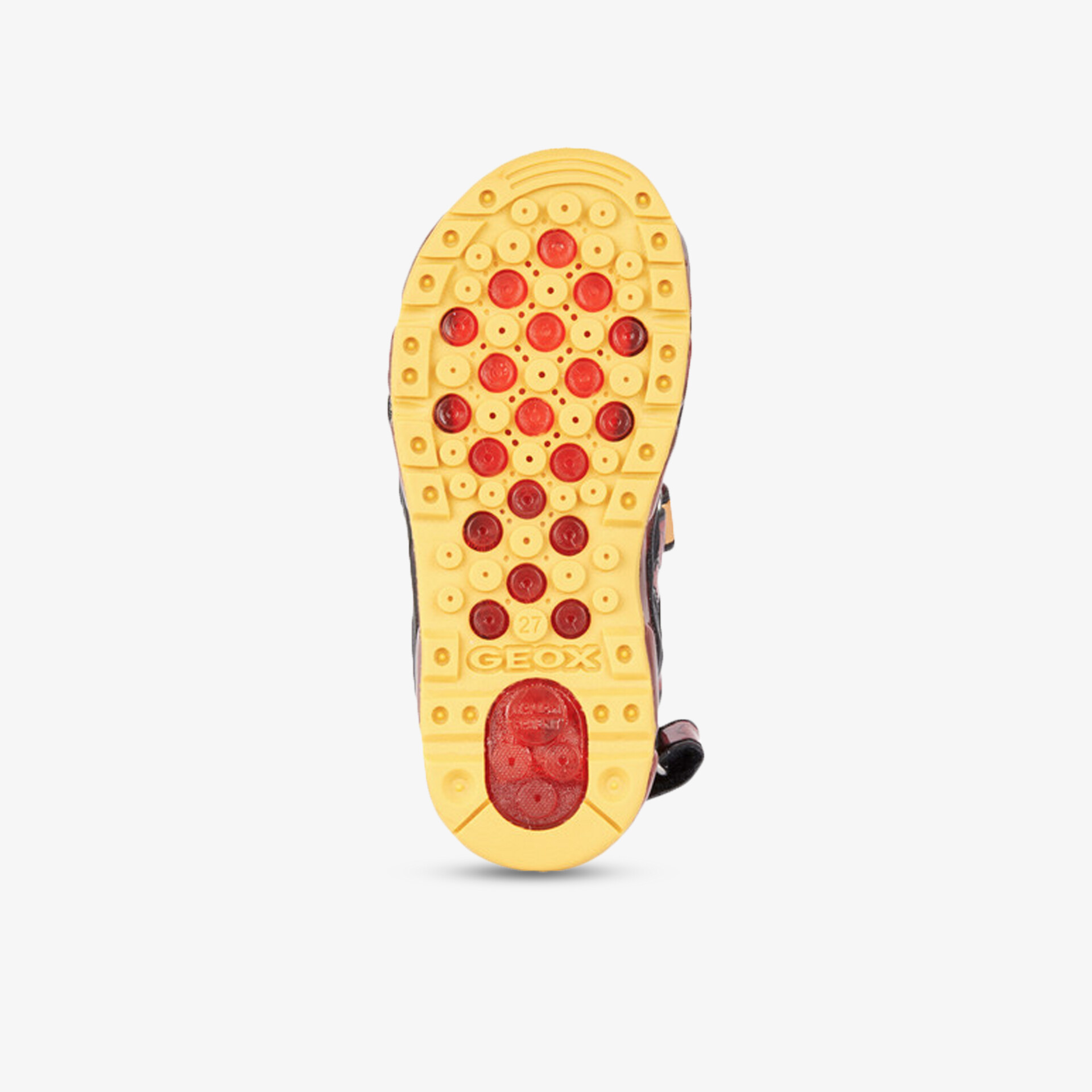 GEOX J SANDAL ANDROID BOY Kinder Sandalen rot