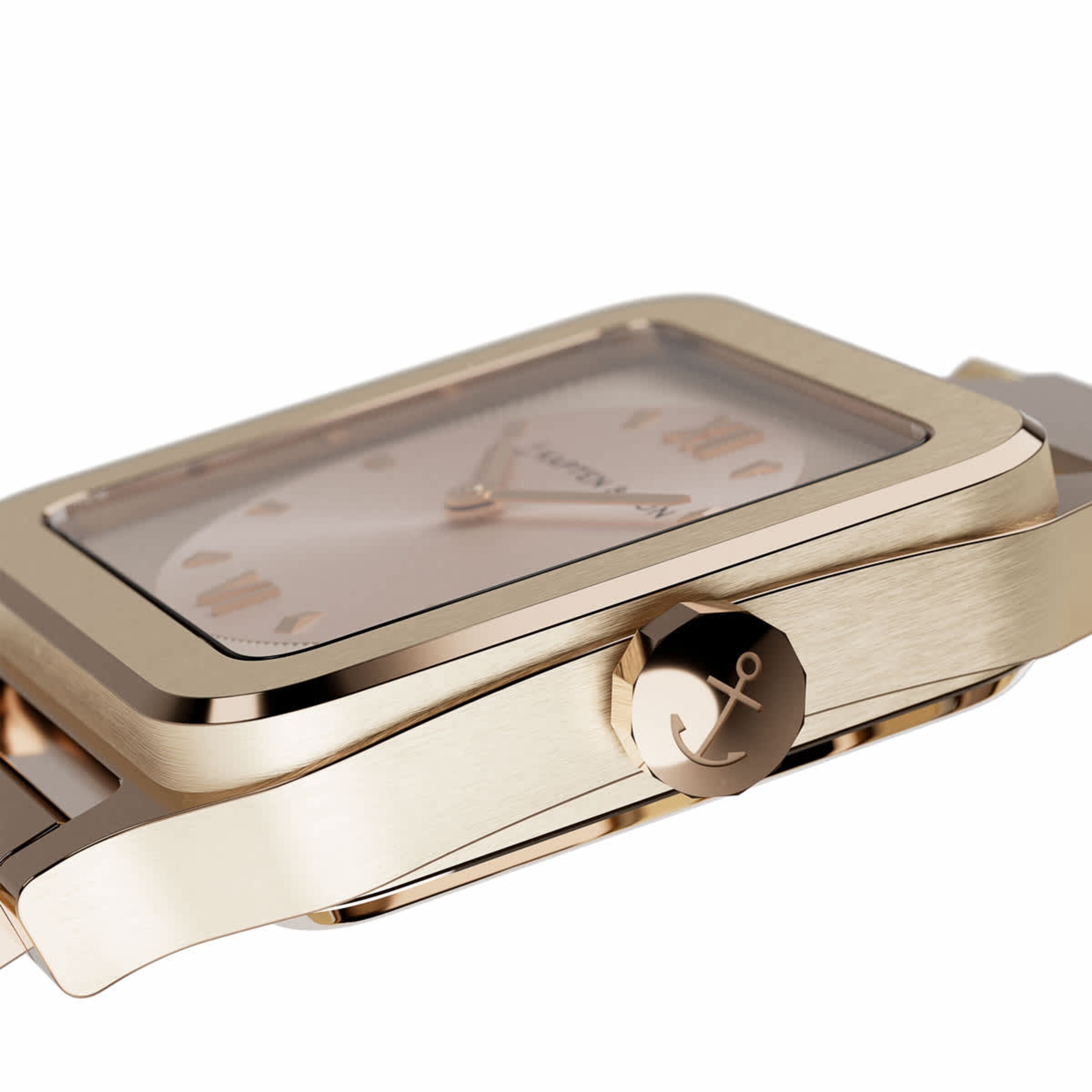 Tresor Light Gold Cream Bold Steel