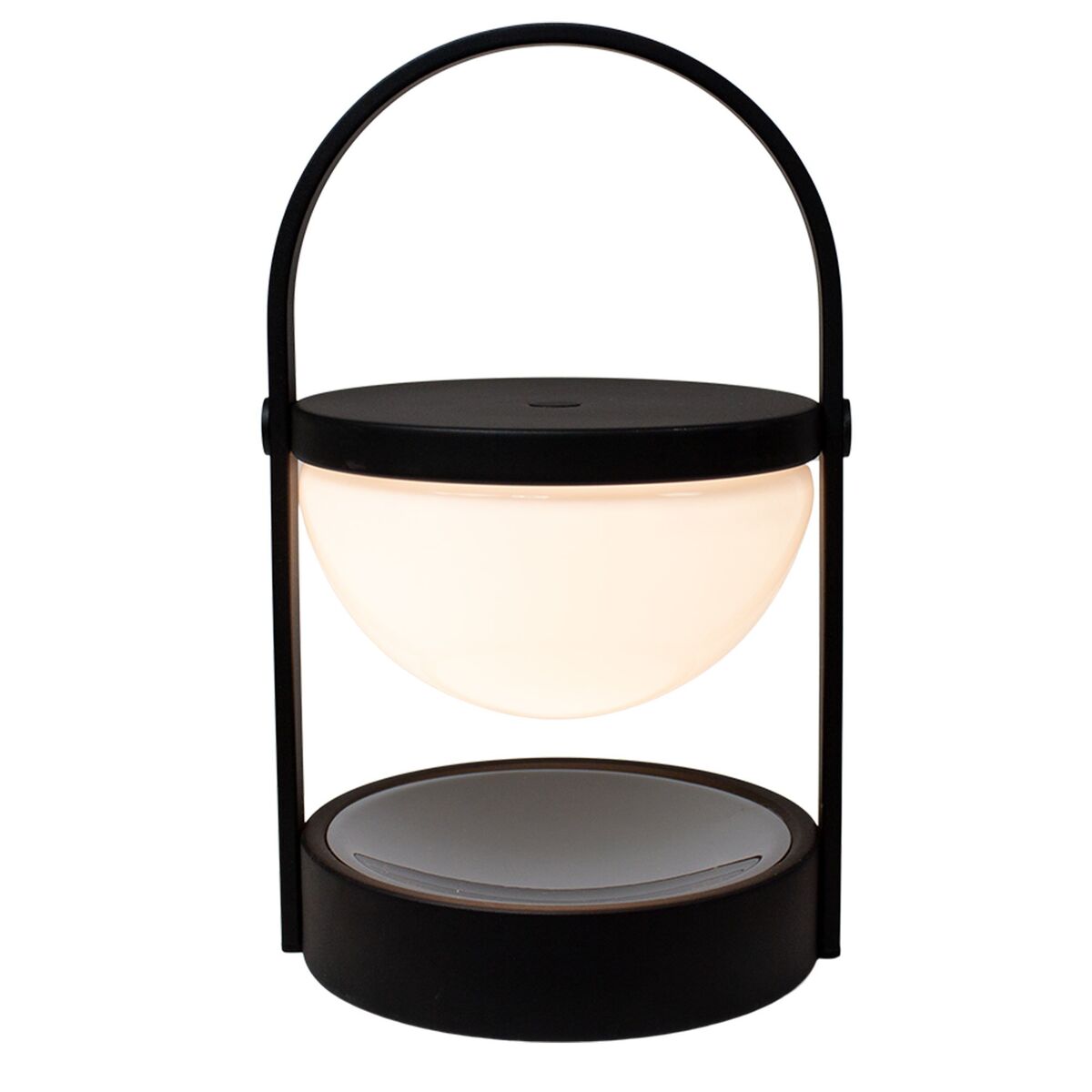 A-Flash bærbar lampe 22 cm, svart