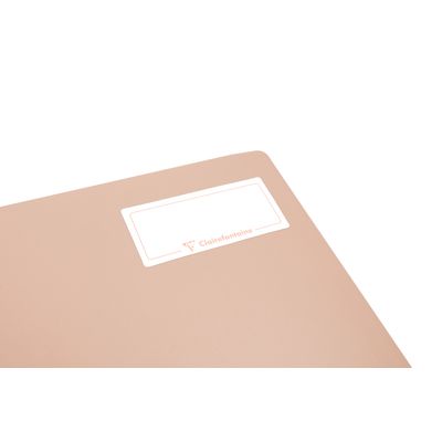 Clairefontaine Koverbook Blush - Cahier polypro 17 x 22 cm - 96 pages - grands carreaux (Seyes) - disponible dans différentes couleurs pastels