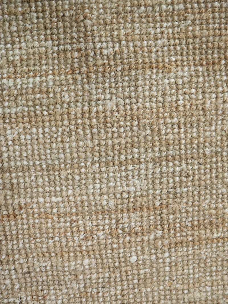 Lotus gulvteppe 60x90 Naturfarget jute håndvevet