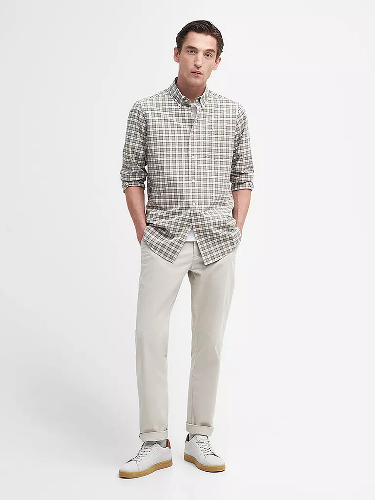 BARBOUR Hemd LOMOND beige