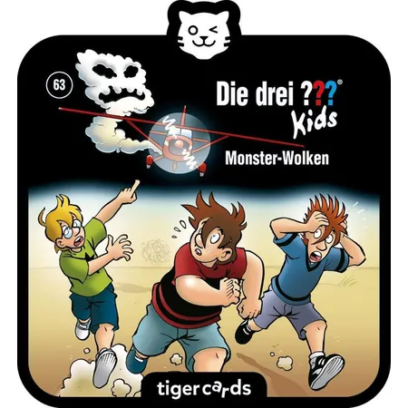 Tiger Media tigercard - Die drei ??? Kids: Monster-Wolken