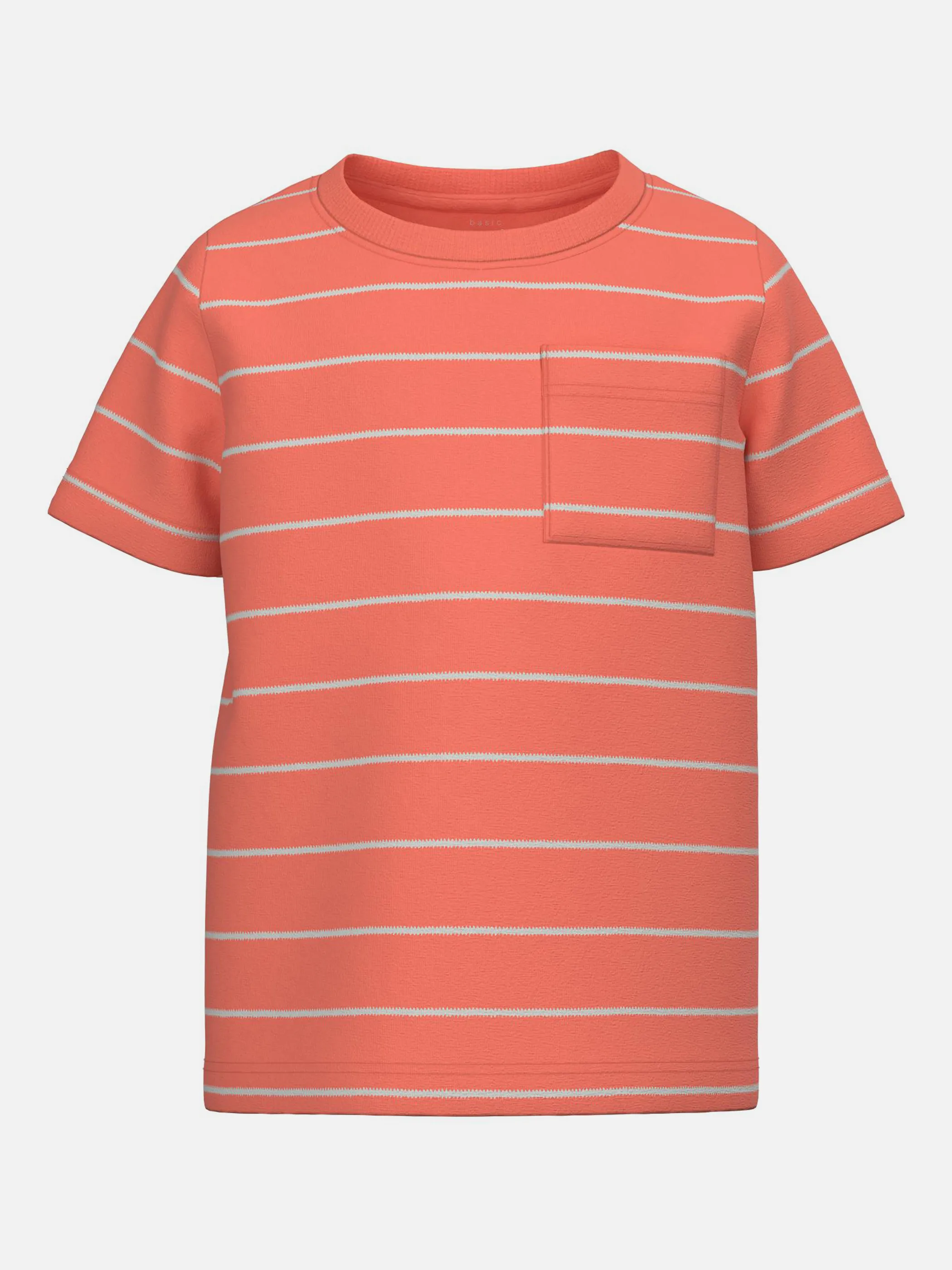 Jungen Shirt mit Streifen und Brusttasche