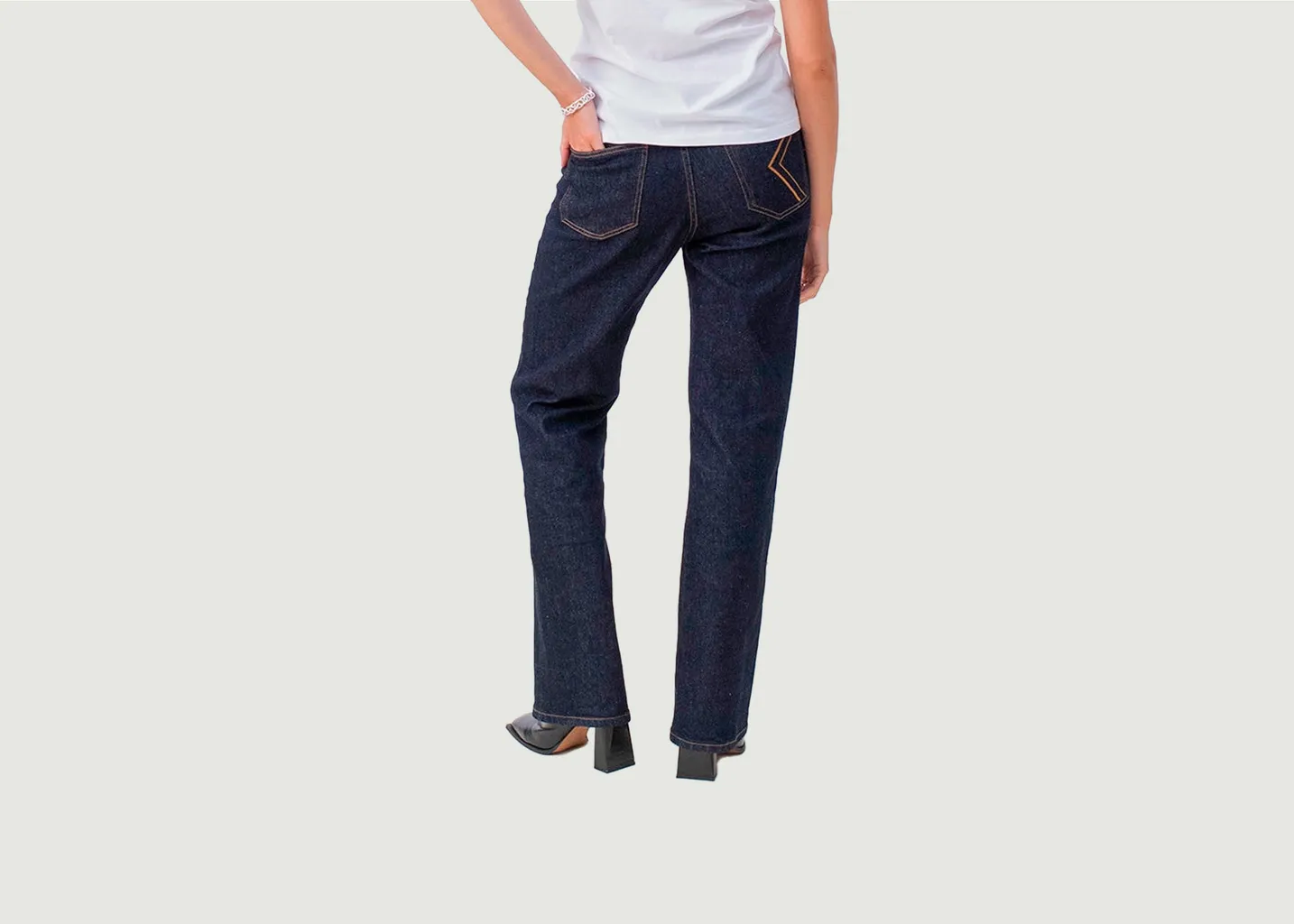 Jean Marseille taille haute coupe flare 17H10