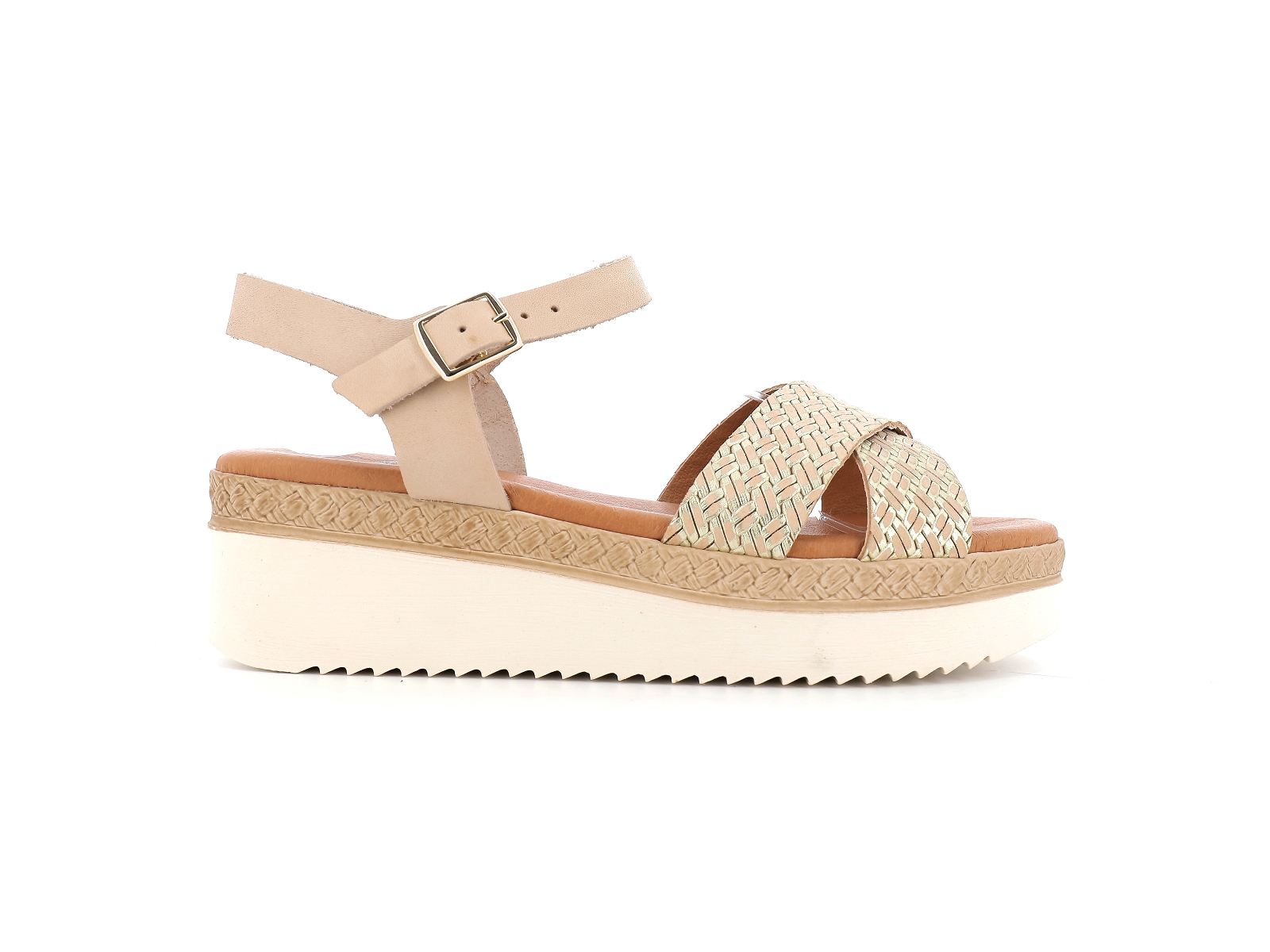 Chaussures du chateau-3378 Cuir Or