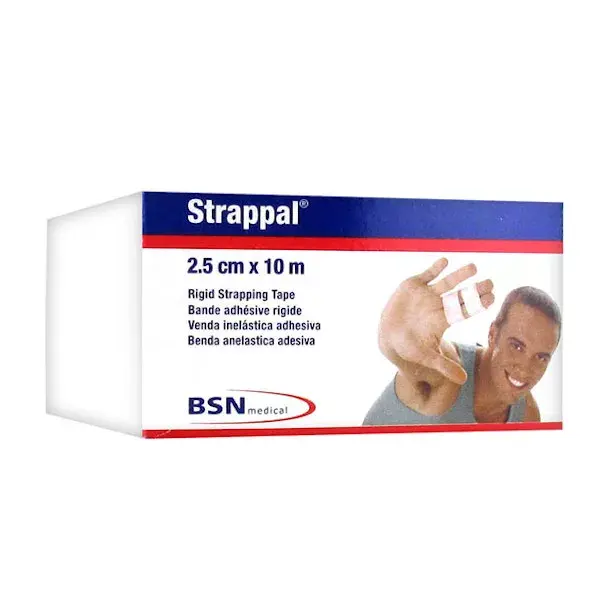 Bandagem adesiva hipoalergênica BSN Medical Strappal 2,5 cm x 10 m (1 unidade)
