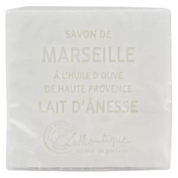 Lothantique Les Savons de Marseille Savon Solide Lait d'Anesse 100g