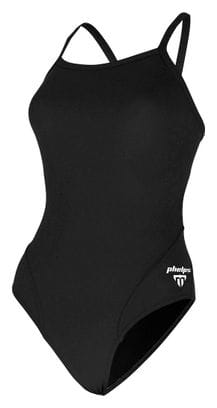Maillots de bain de compétition Michael Phelps Solid Mid Back Femme