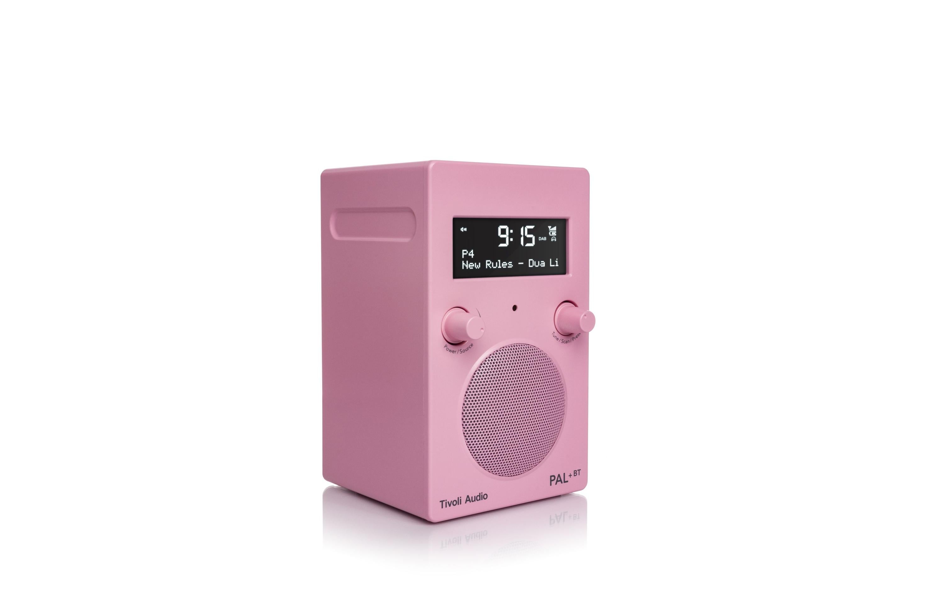DAB+ Radio PAL+ BT Pink<br>Kompakter Radio in ausgefallenen Farben