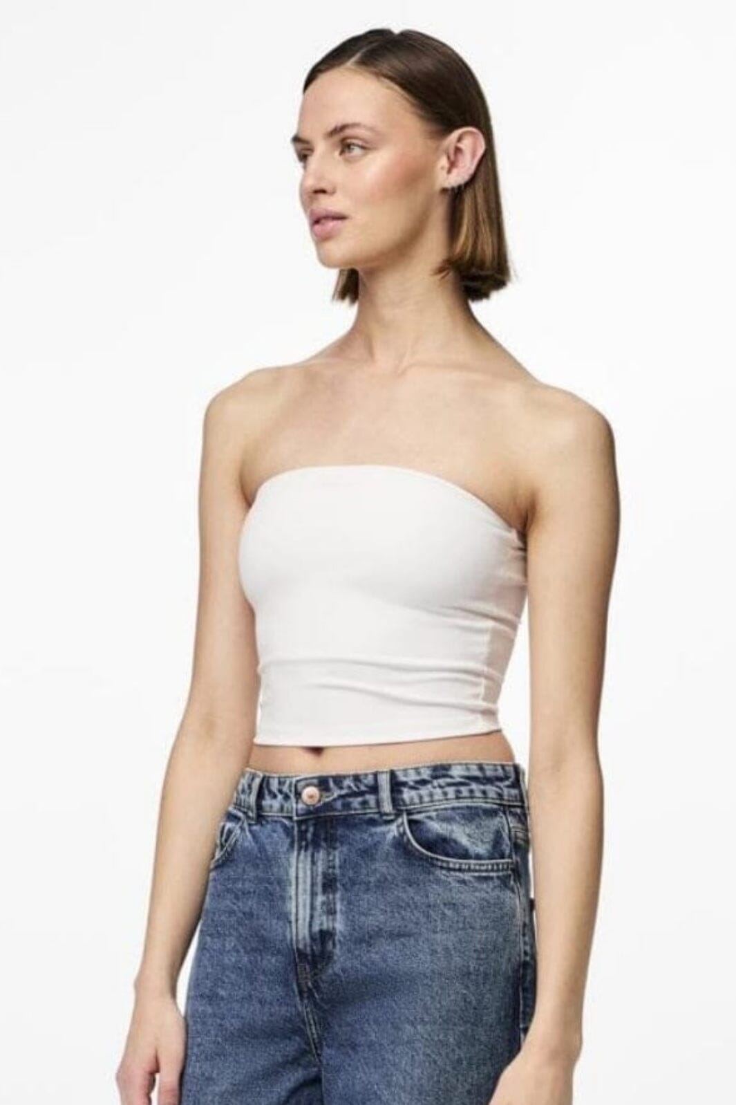 Pieces Pcminni Tube Top 4319420 bright white