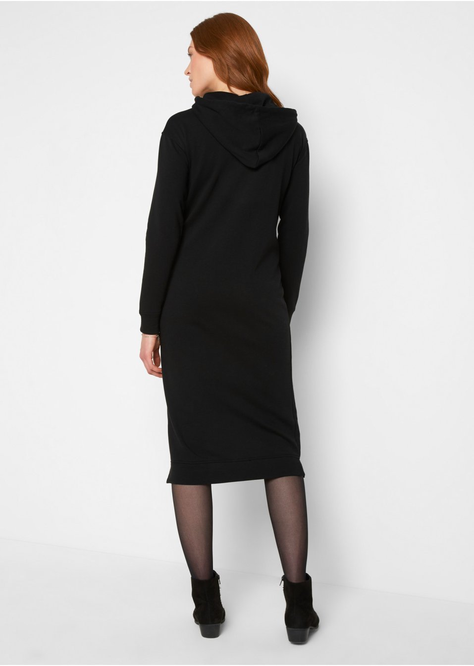 Robe sweat à capuche