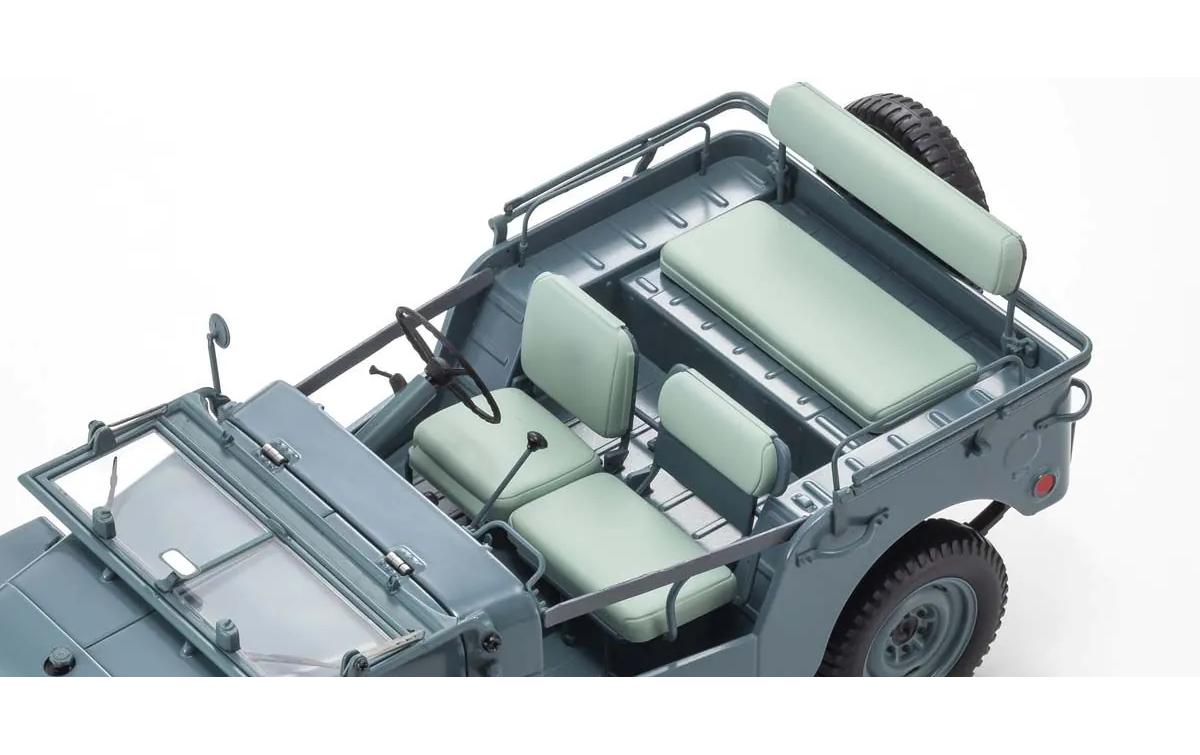 Toyota Land Cruiser BJ Blaugrün, 1:18<br>Detailgetreues Modellauto für Sammler im Massstab 1:18
