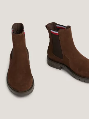 Botas Chelsea de camurça Signature Tape