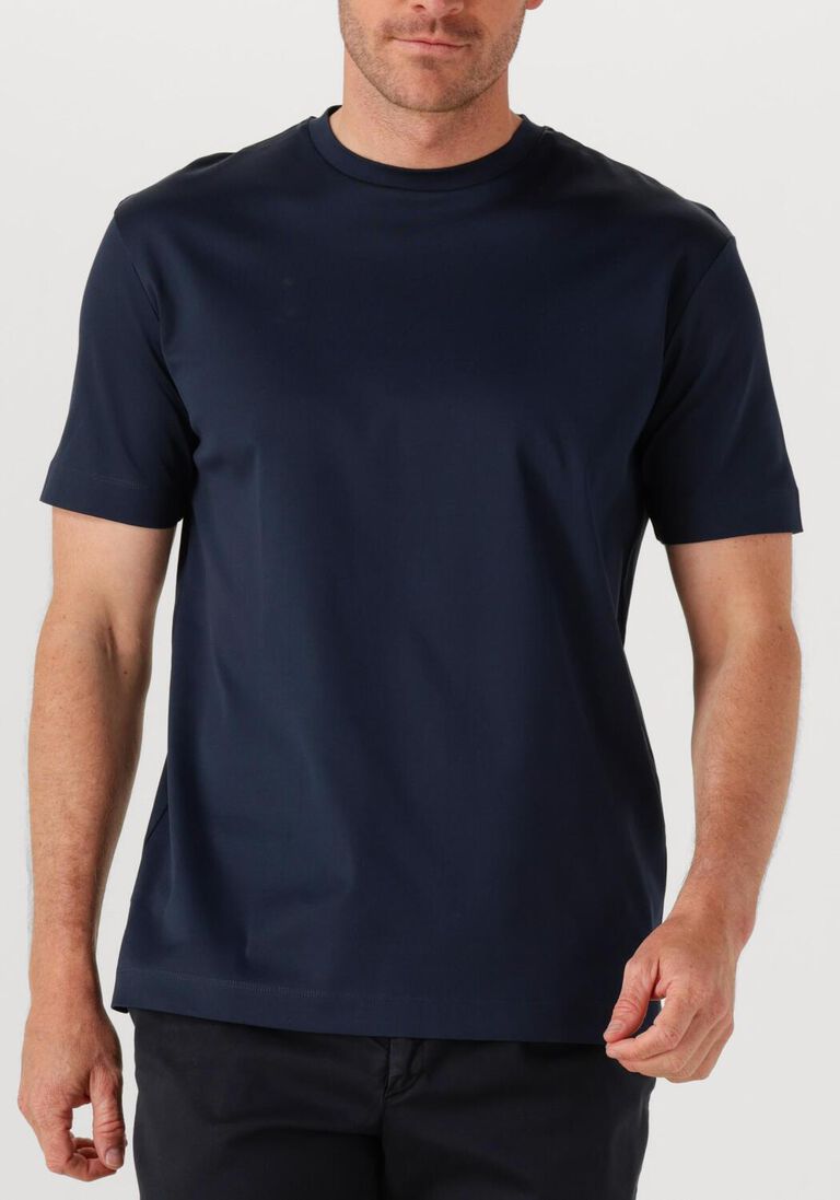 donkerblauwe valenza t-shirt 1001 interlock supima tshirt