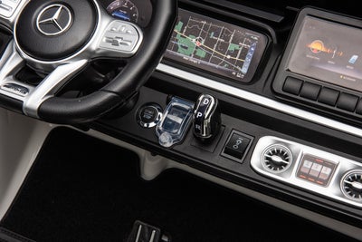 Mercedes Benz AMG G63 Elbil, Hvit