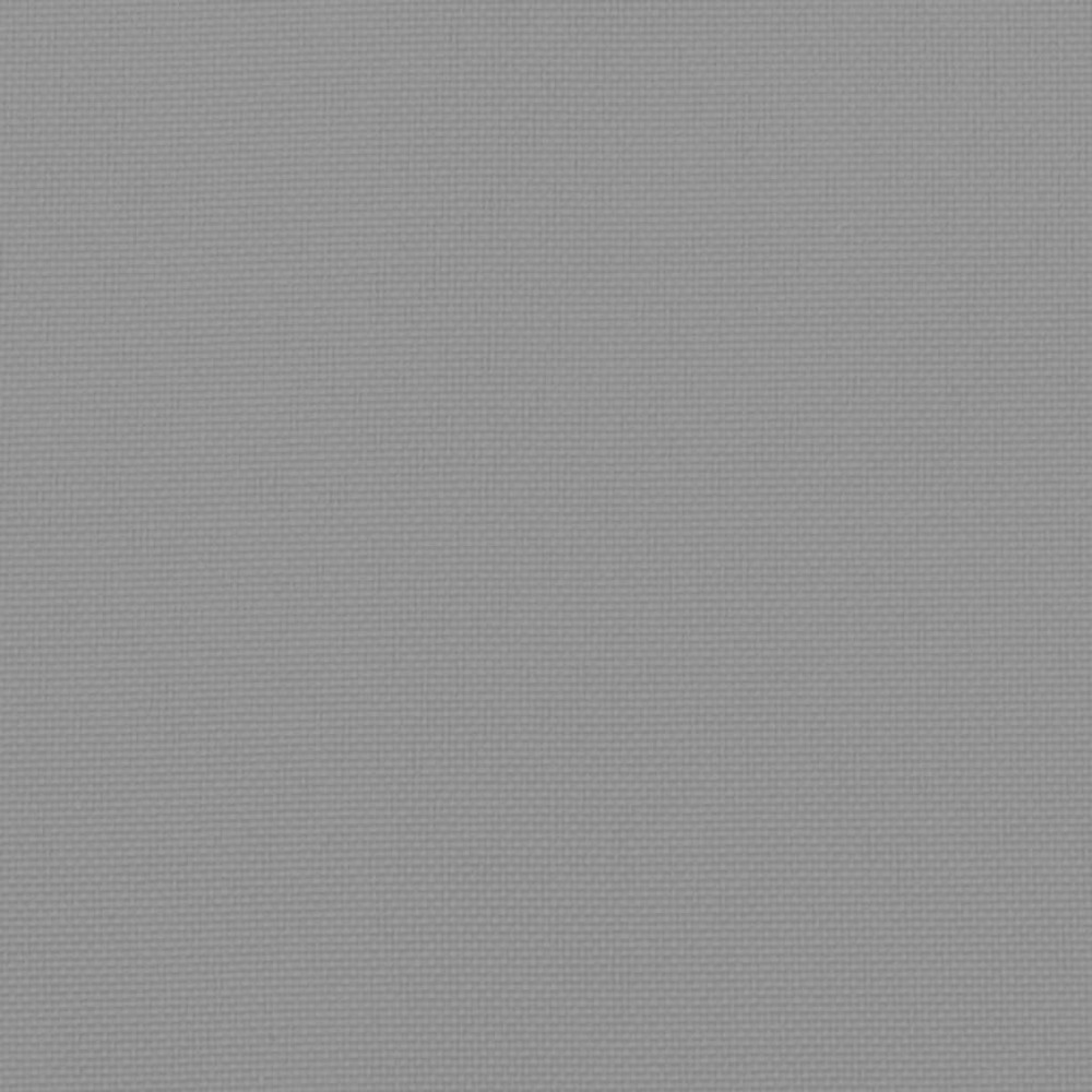 Coussins de banc de jardin 2 pcs gris 150x50x7 cm tissu oxford