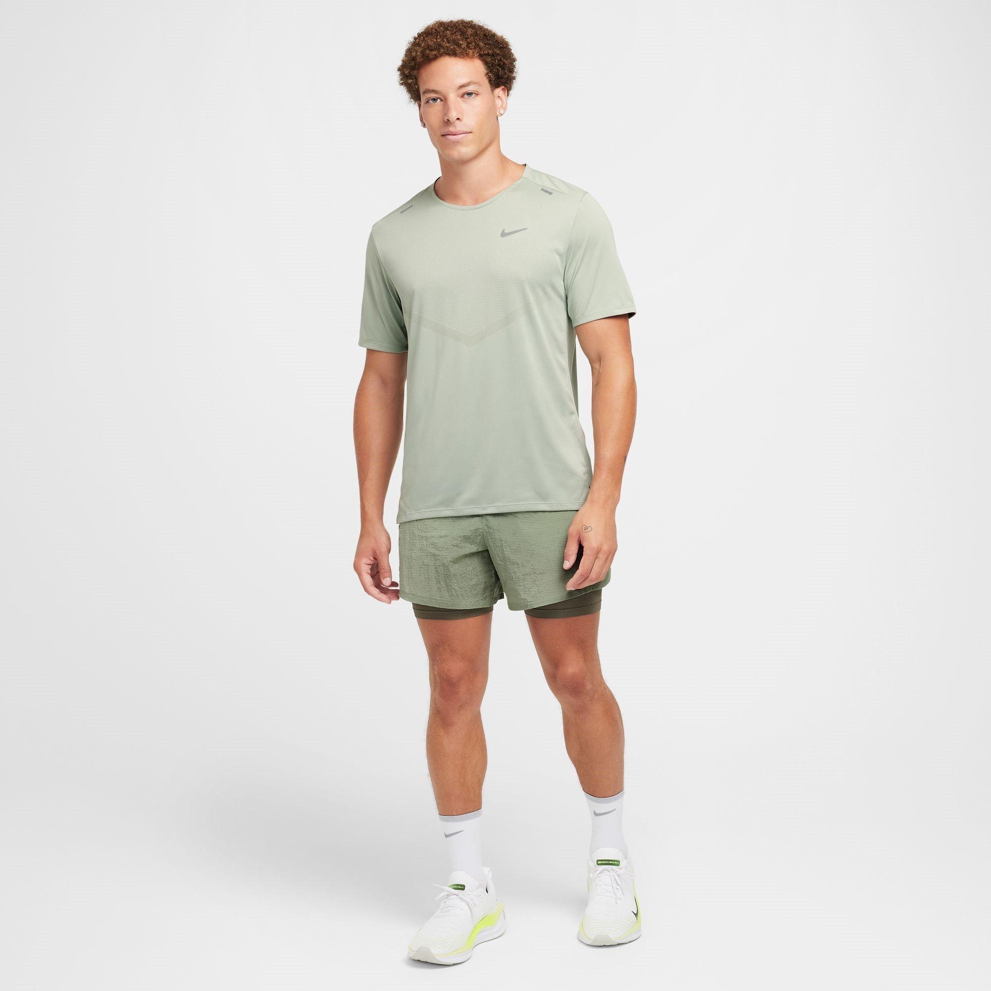 Nike Dri FIT Rise 365 Mens Short Sleeve Running Top