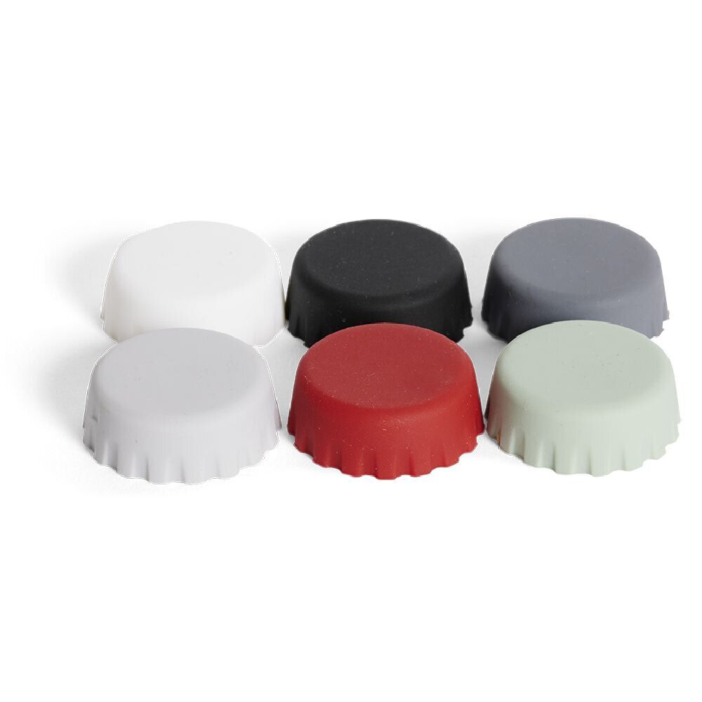 Bouchon de bouteille en silicone x6