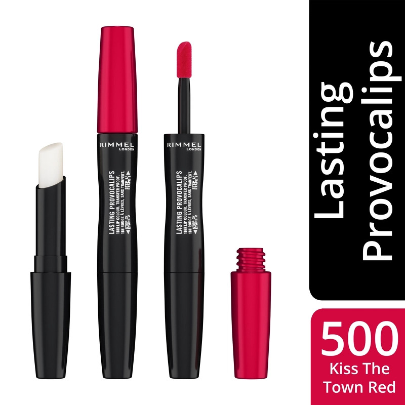 RIMMEL Provocalips 2,3 ml - 500 Kiss The Town Red