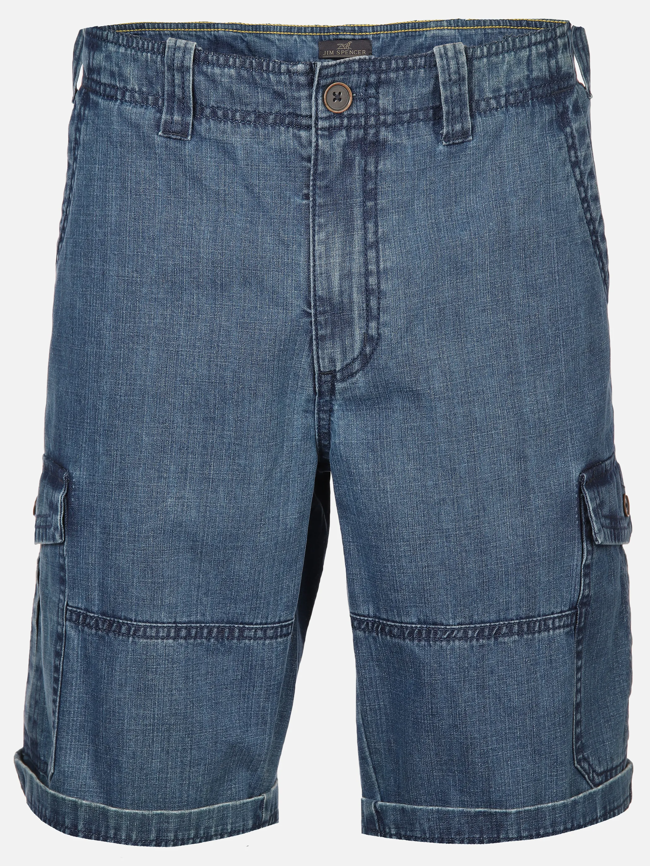 Herren Cargo Bermuda aus Denim