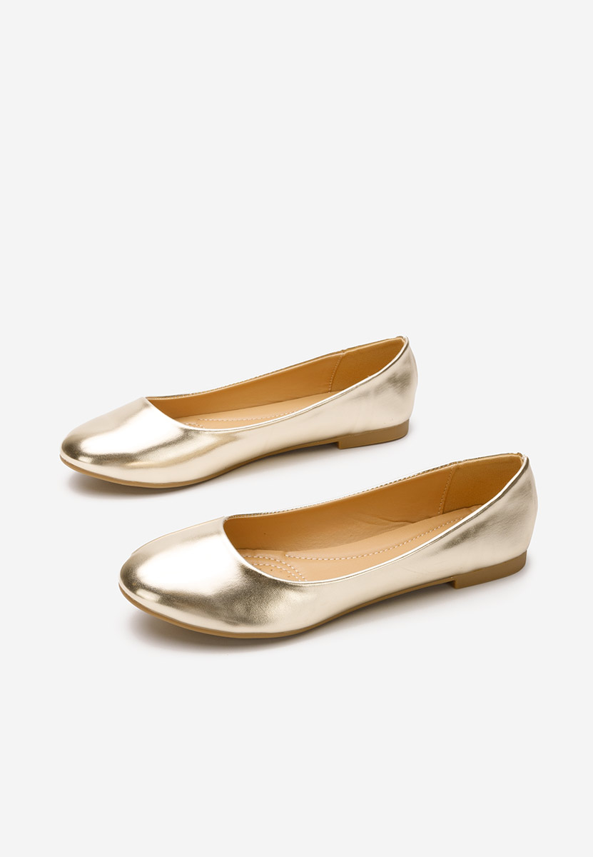 Ballerines femme dorées Talicia