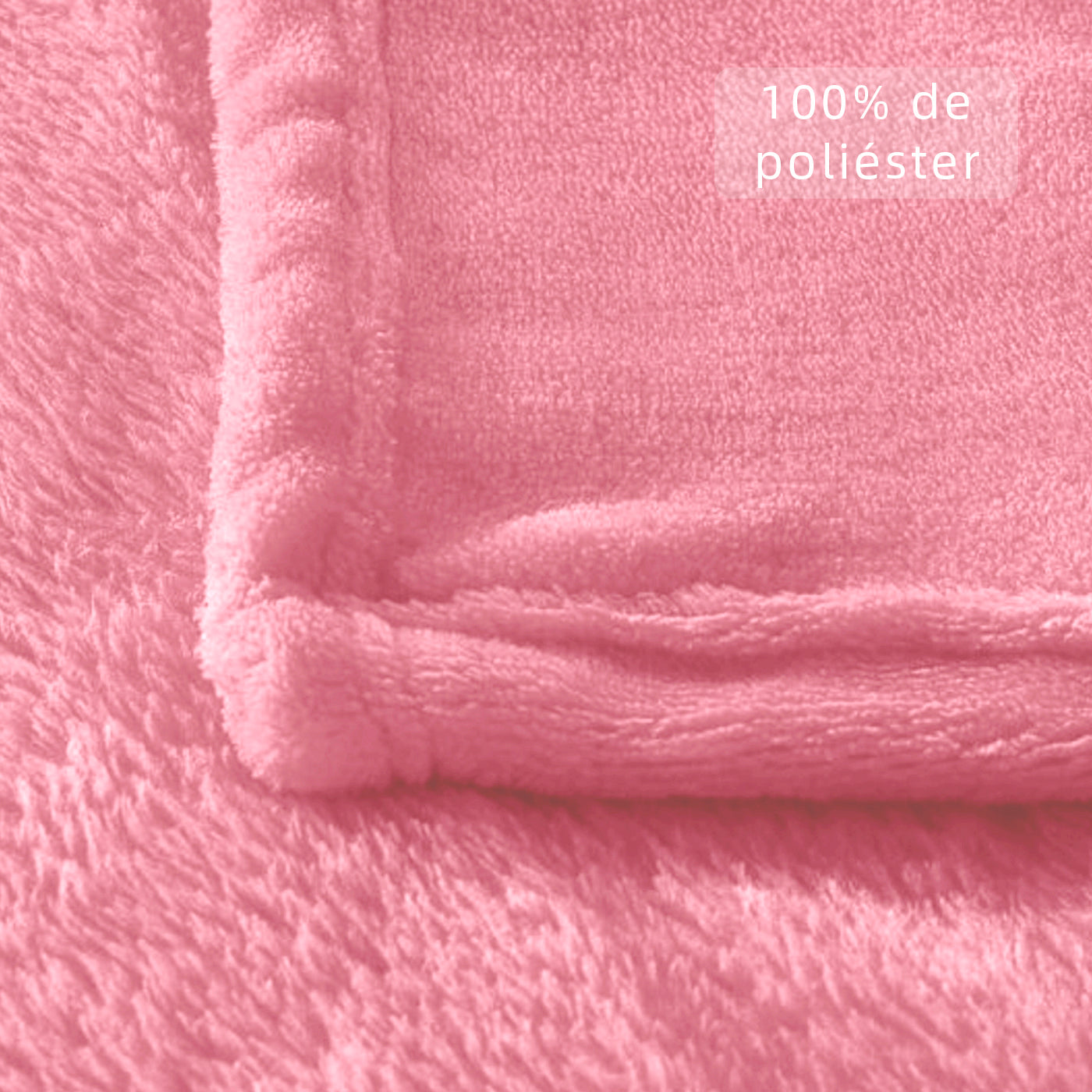 HOME MERCURY - Cobertor de veludo macio e durável para cães, gatos e outros animais de estimação, 75x100cm. (1 unidade, rosa, 75x100cm)