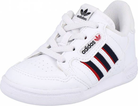 Adidas Originals Continental 80 Stripes El I Toddler Ftwwht Conavy Vivred Sneakers toddler S42613
