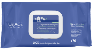 Uriage Baby 1st Cleansing Water Wipes 70ST