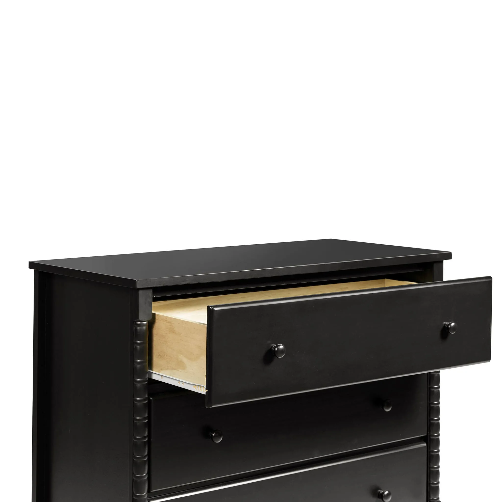 DaVinci Bureau 3 Tiroirs Jenny Lind Spindle - Ébène