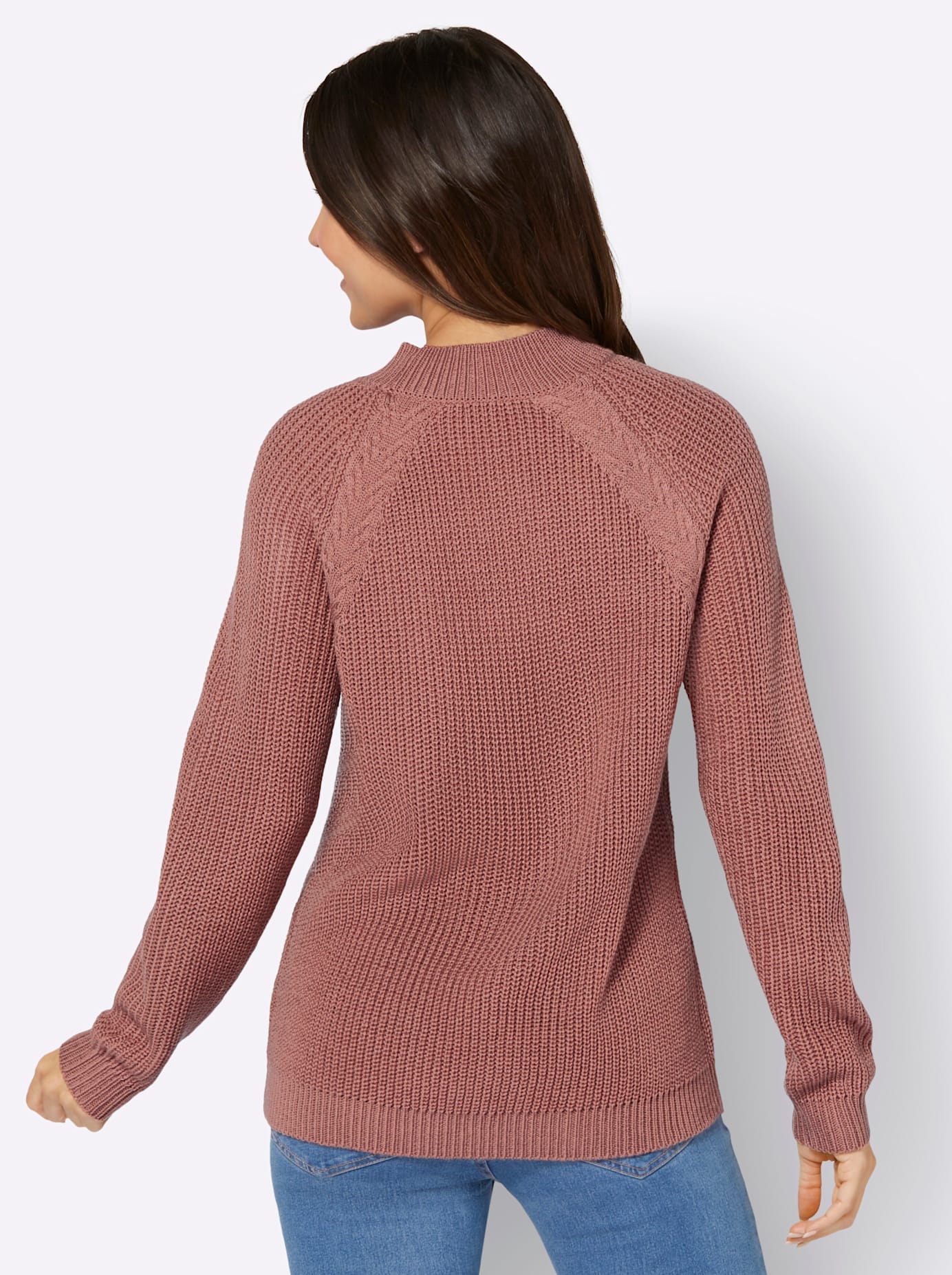 Classic Basics Stehkragenpullover »Langarm-Pullover«
