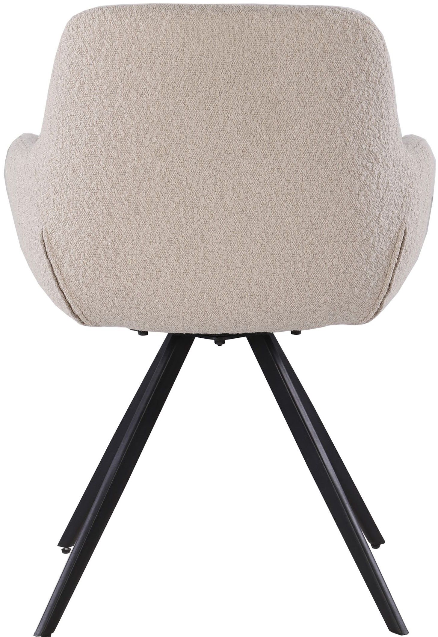 Eetkamerstoel Boucle Beige Doreen B61 x D65 x H83 cm