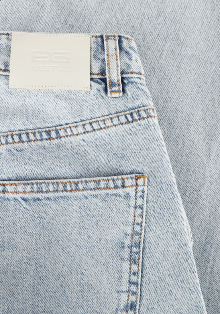 GESTUZ lichtblauwe gestuz wide jeans kailygz hw wide jeans