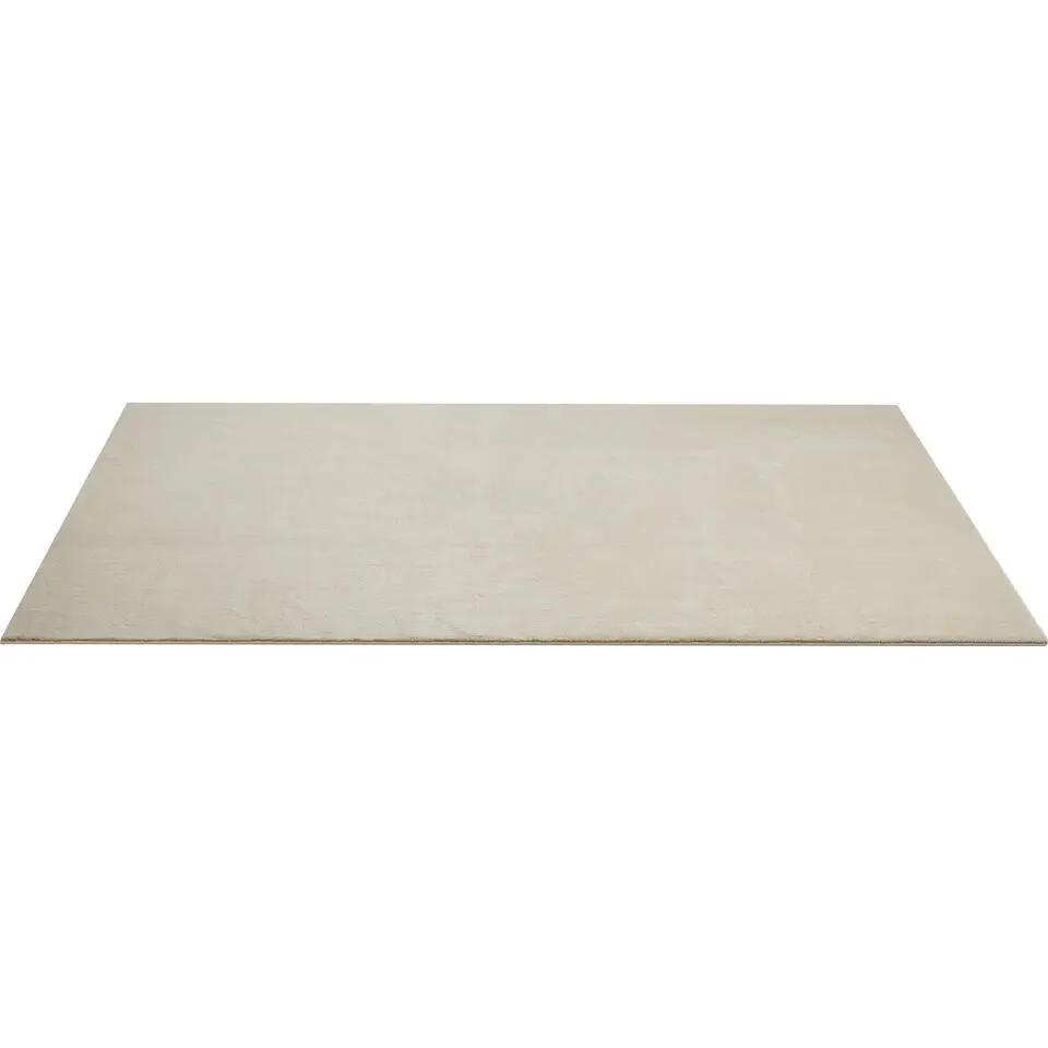 tectake® Kortpolig vloerkleed Soft Zone 160 x 230 cm - Beige
