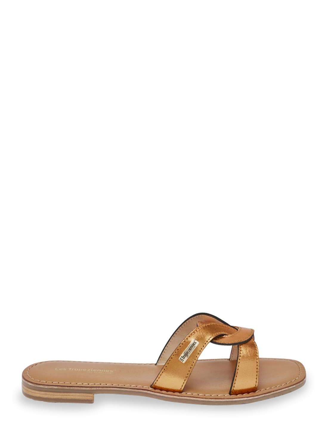 Les tropeziennes par M.Belarbi Mules Femme Hanita Cuir Orange