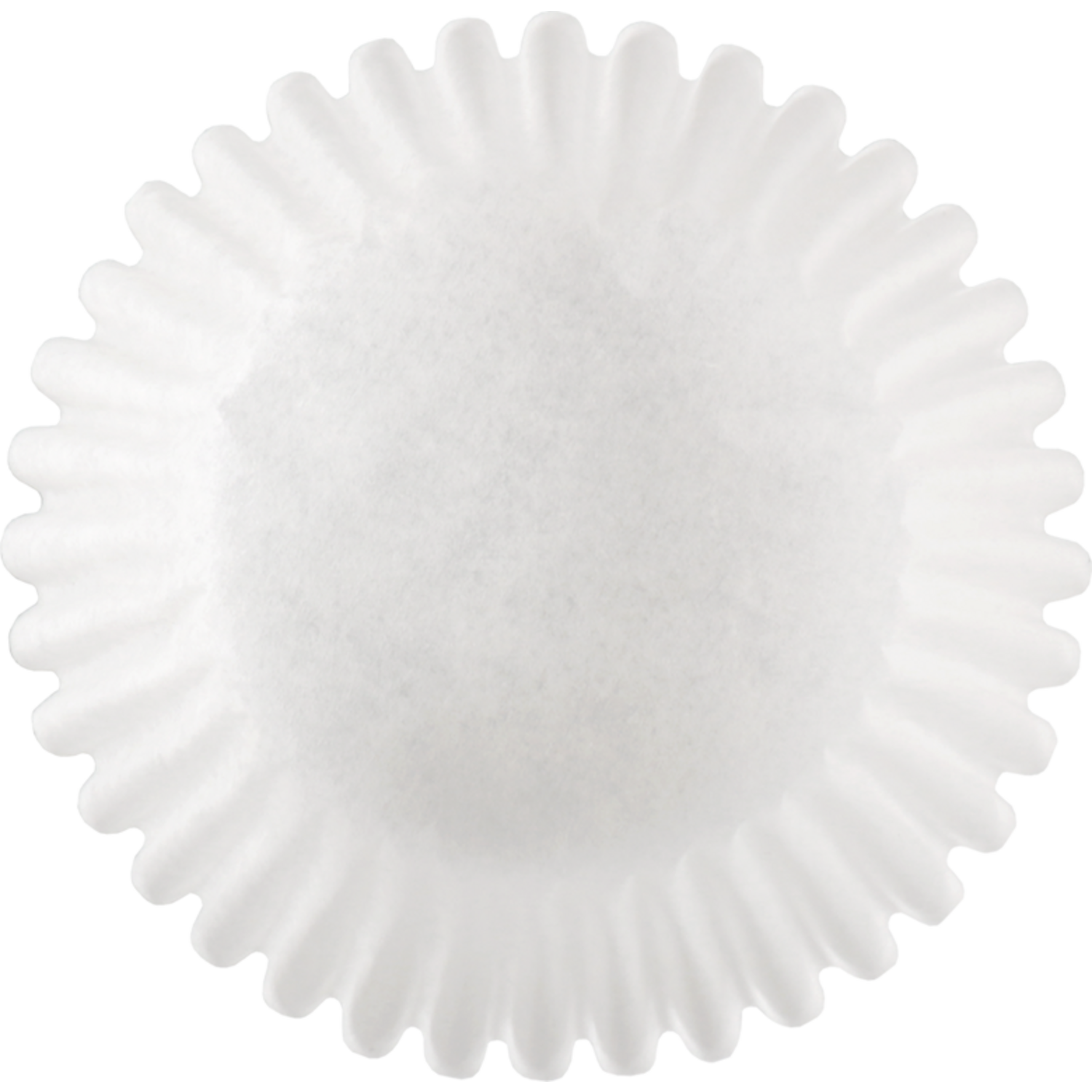 Caisse, papier, rond, Ø75mm, wit