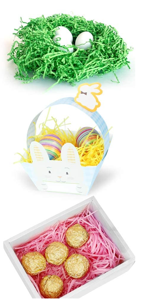 (30g) Ostergras Deko für Oster Nest Bastel Gras - Lila
