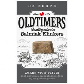 Oldtimers Zwart-wit salmiak klinkers