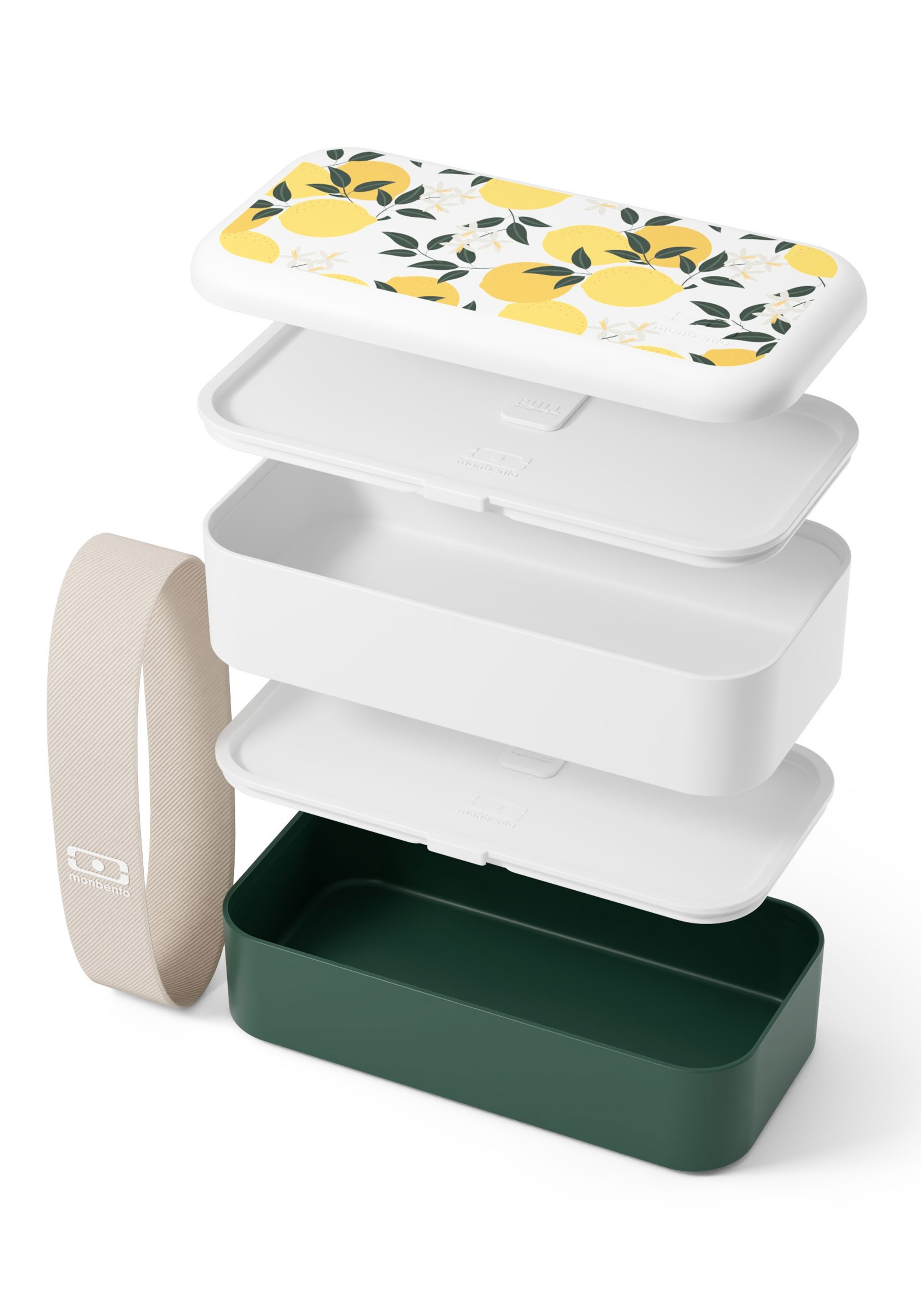 Monbento Original Lunchbox Graphic Lemon