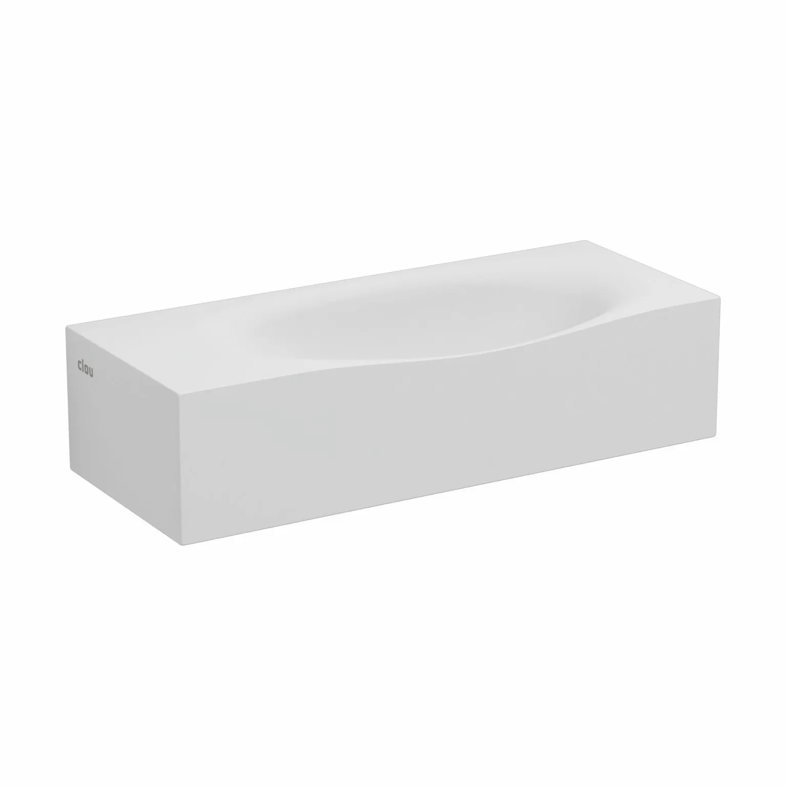 Clou Hammock fontein solid surface 45cm wit mat