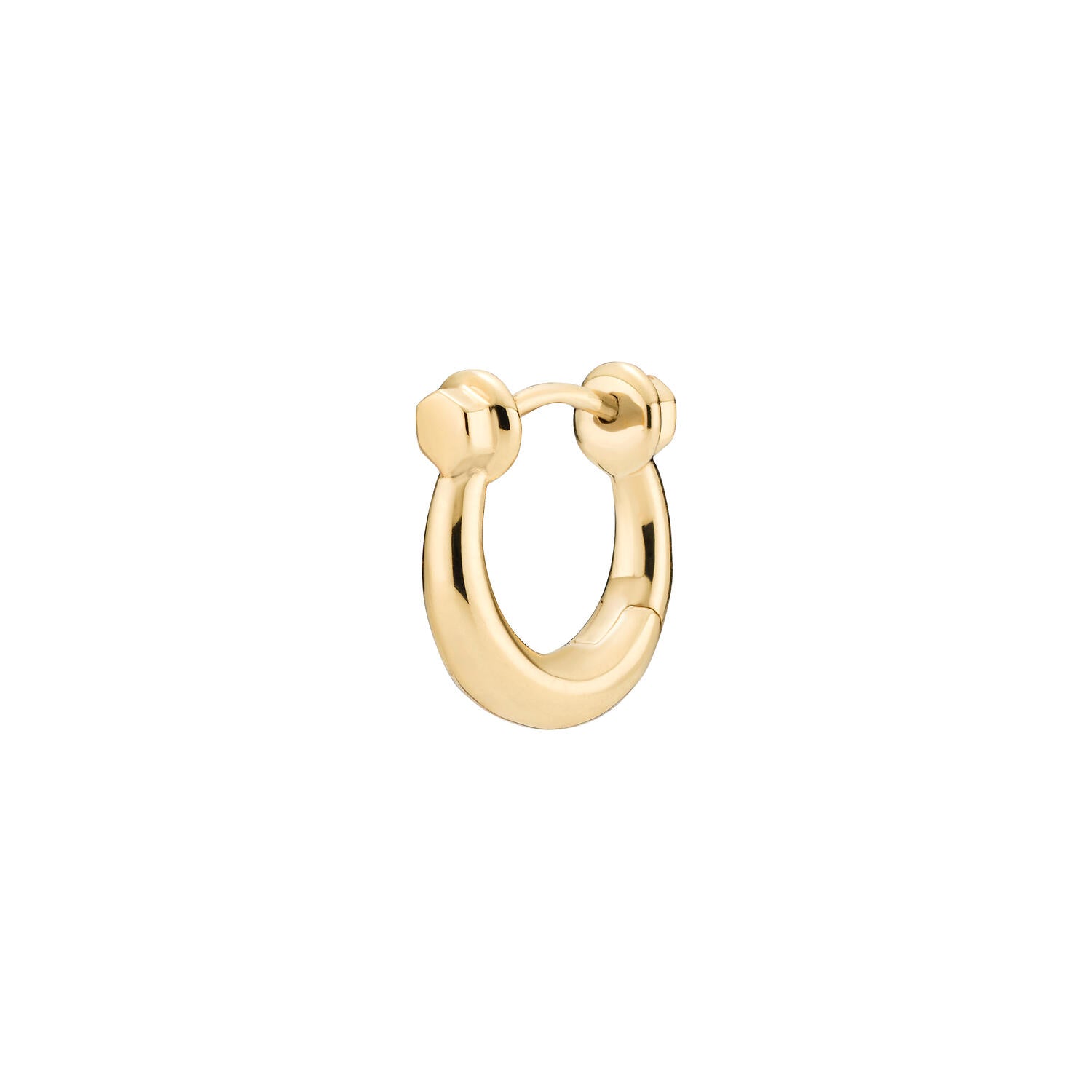 Maria Black  Malik 8 Huggie ørering - forgyldt