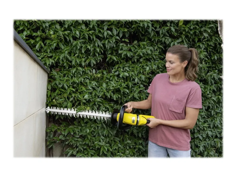 Kärcher HGE 18-50 - Hæktrimmer - ledningfri - 18 V - 5 Ah - intet batteri, ingen oplader - 2700 cpm - 50 cm - tandmellemrum: 22 mm - 2.9 kg - SOLO