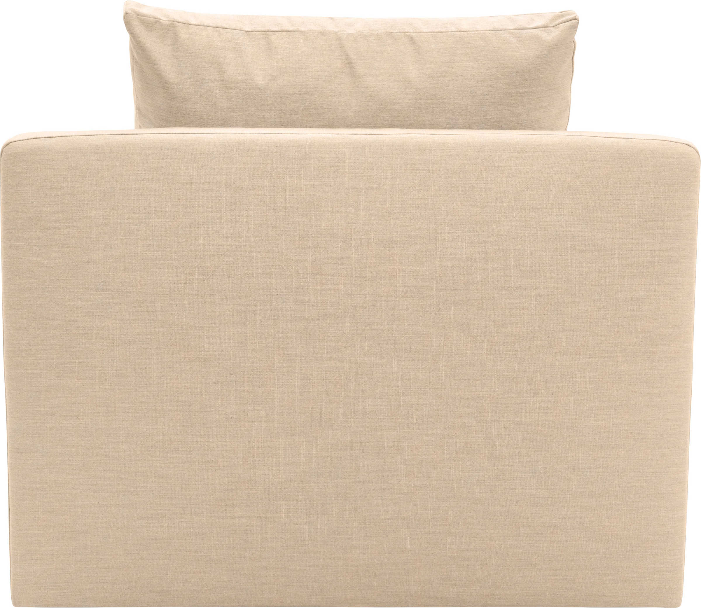 DOMO collection Sofaelement »Solskin, individuell erweiterbar/kombinierbar« mit losen Kissen. Rücken- und Seitenteile als Stecksystem.