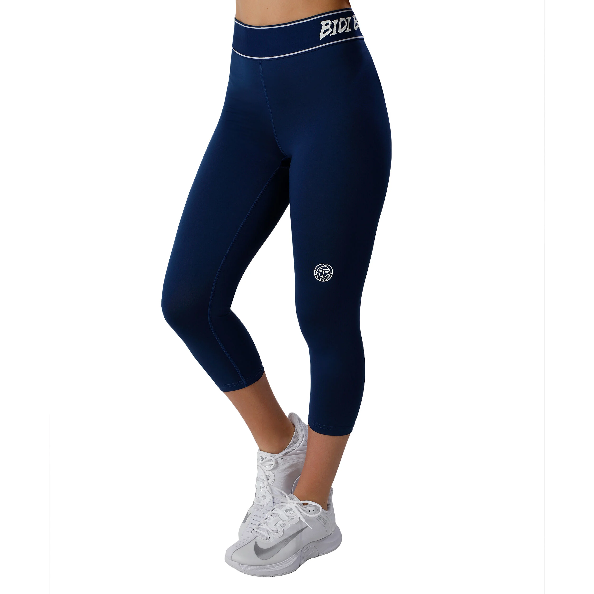 BIDI BADU Mila Tech Capri Collant Tight Femmes - Bleu Foncé