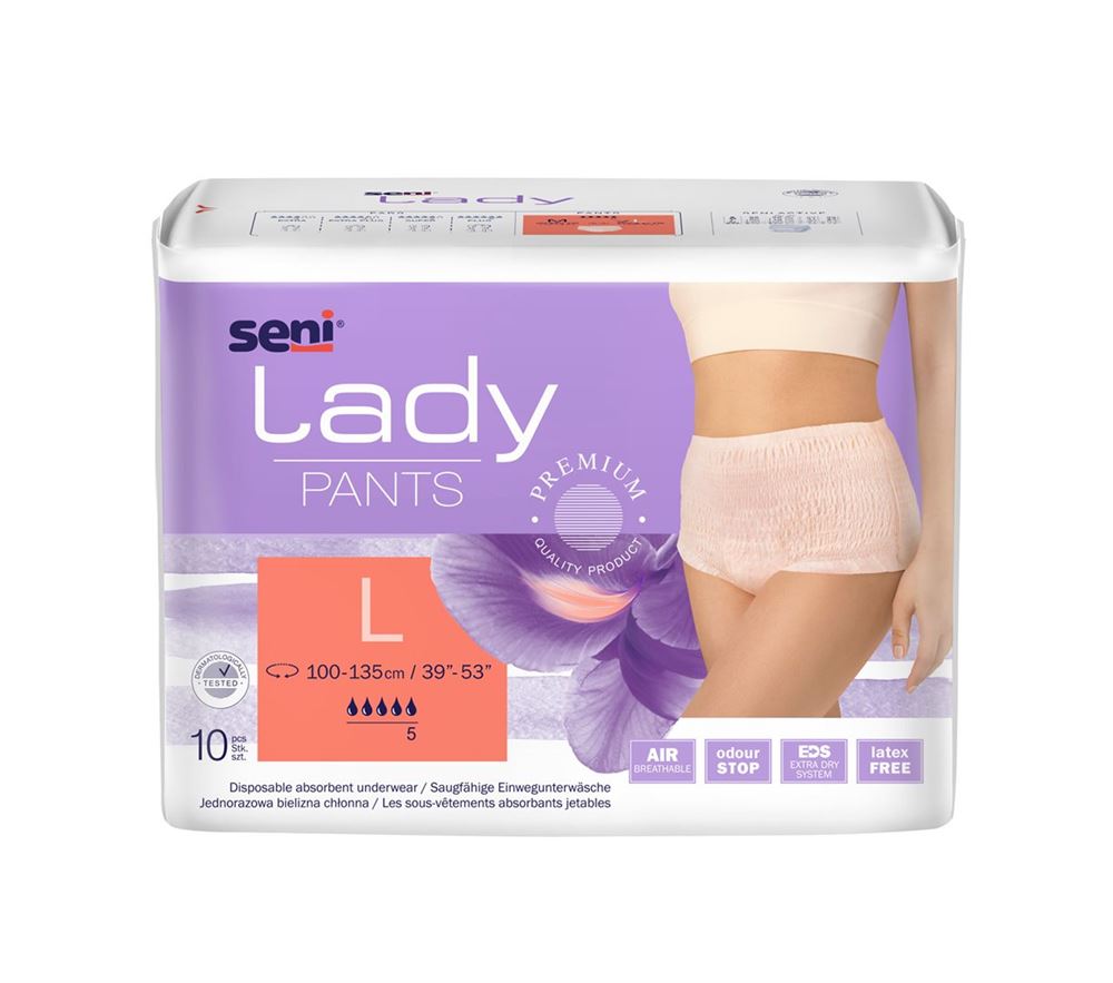 Seni Lady Pants<br>10 Stück, Beutel, L