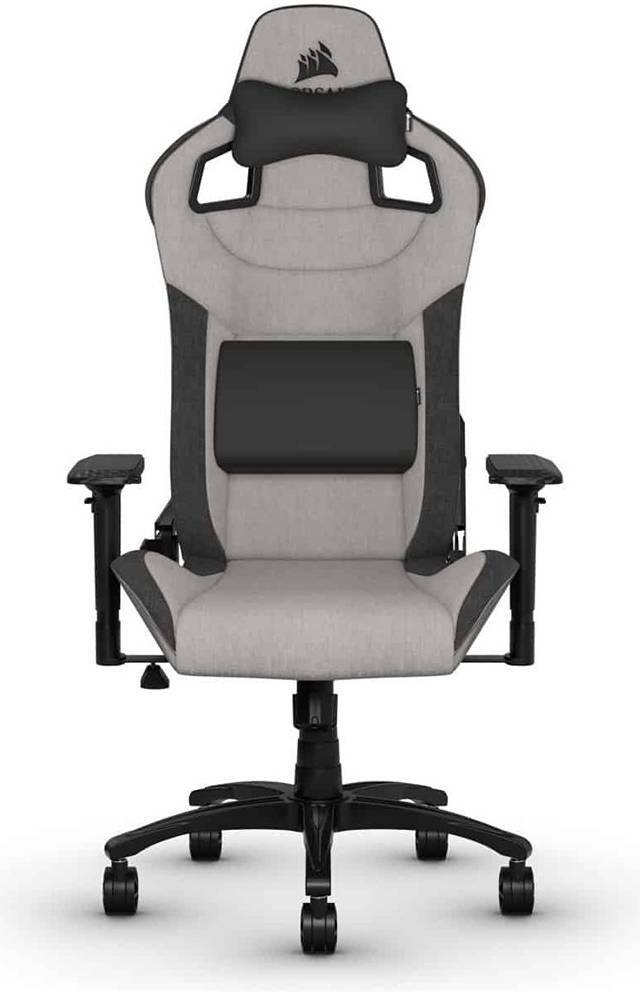CORSAIR T3 RUSH Fabric - Grey/Charcoal