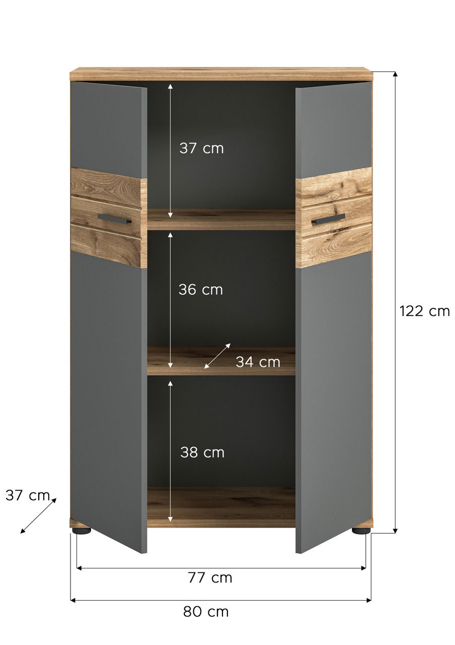 MID.YOU Büroschrank MASON