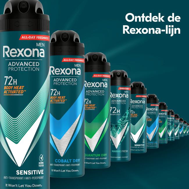 Rexona Men Sensitive Anti-Transpirant Spray 150 ml